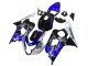 2004-2005 White Blue Black Corona Motul Suzuki GSXR 600 / GSXR 750 Motorcycle Fairing