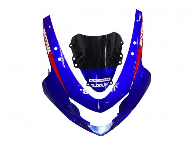 2004-2005 Blue Red Black Motul Dunlop Suzuki GSXR 600 / GSXR 750 Motorcycle Fairings