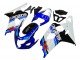 2004-2005 White Blue Black Red Suzuki GSXR 600 / GSXR 750 Motorcycle Fairing