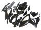 2006-2007 Glossy Black Gold Stripe Suzuki GSXR 600 / GSXR 750 Motorcycle Fairings