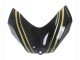 2006-2007 Glossy Black Gold Stripe Suzuki GSXR 600 / GSXR 750 Motorcycle Fairings