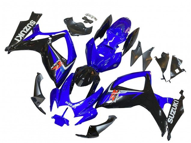 2006-2007 Blue BlackRed Suzuki GSXR 600 / GSXR 750 Motorcycle Fairings