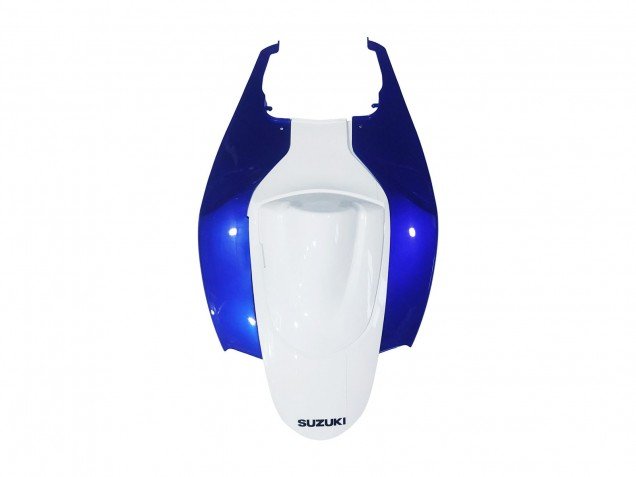 2006-2007 White Blue Flame Suzuki GSXR 600 / GSXR 750 Motorcycle Fairings