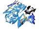2008-2010 Blue Yellow Rizla Suzuki GSXR 600 / GSXR 750 Motorcycle Fairings
