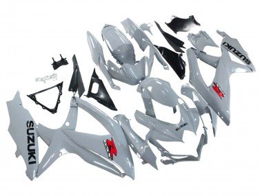 2008-2010 Glossy Grey Suzuki GSXR 600 / GSXR 750 Motorcycle Fairings