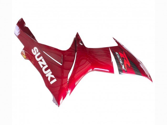 2011-2024 Red Glossy Black Suzuki GSXR 600 / GSXR 750 Bike Fairings
