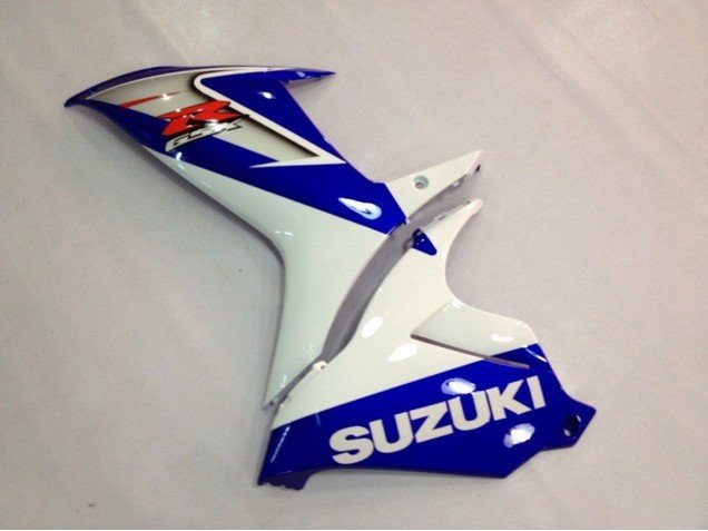 2011-2024 Blue White Suzuki GSXR 600 / GSXR 750 Motorcycle Fairings