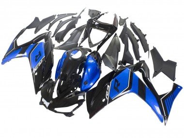 2015-2018 Blue Glossy Black Yamaha YZF R3/R25 Motorcycle Fairing