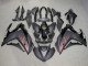 2015-2018 Glossy Black Matte Black Red Yamaha YZF R3/R25 Motorcycle Fairings