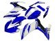 2015-2018 White Blue Black Racing Yamaha YZF R3/R25 Motorcycle Fairings