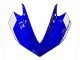 2015-2018 White Blue Black Racing Yamaha YZF R3/R25 Motorcycle Fairings