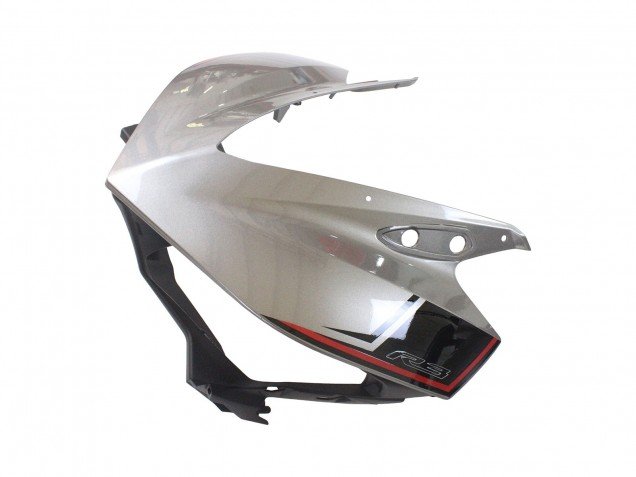 2015-2018 Silver Black Yamaha YZF R3/R25 Motorcycle Fairings