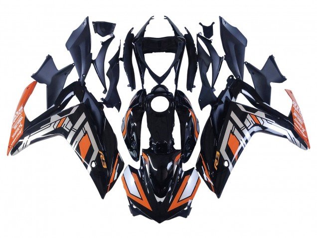 2015-2018 Blue Orange Silver Yamalube Yamaha YZF R3/R25 Motorcycle Fairings