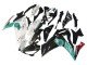 2015-2018 White Green Glossy Black Yamaha YZF R3/R25 Motorcycle Fairings