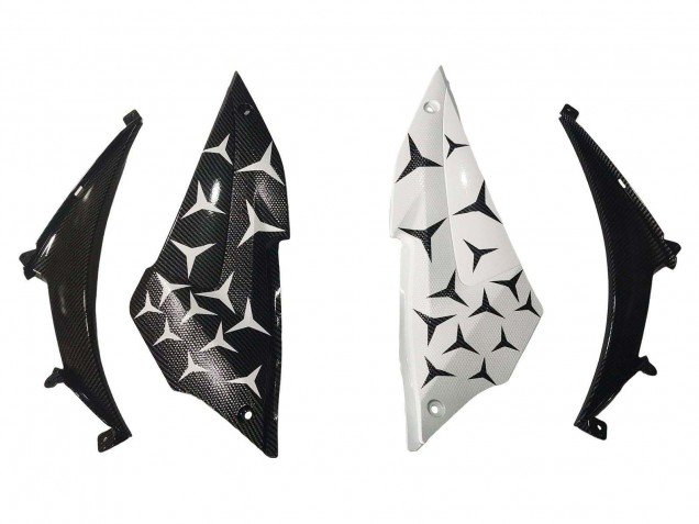 2015-2018 White Green Glossy Black Yamaha YZF R3/R25 Motorcycle Fairings