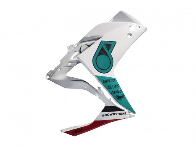 2015-2018 White Green Glossy Black Yamaha YZF R3/R25 Motorcycle Fairings
