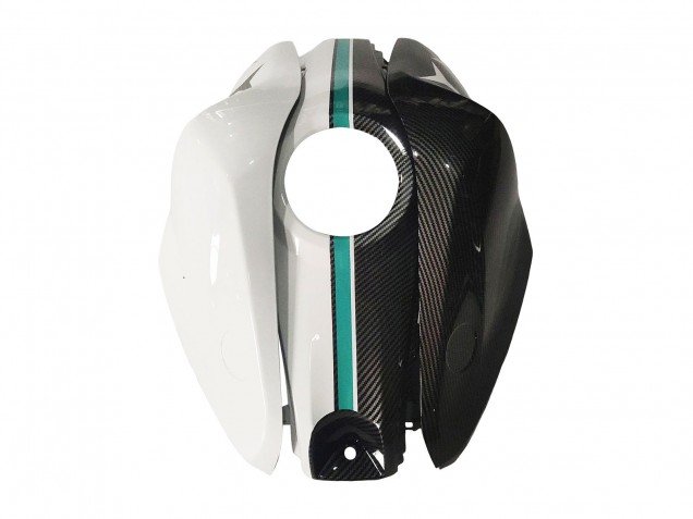 2015-2018 White Green Glossy Black Yamaha YZF R3/R25 Motorcycle Fairings