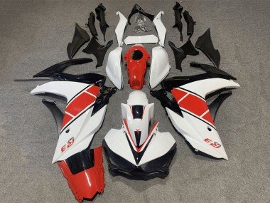 2015-2018 White Red Black Yamaha YZF R3/R25 Motorcycle Fairing