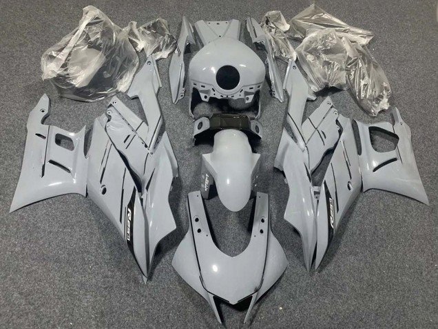 2015-2018 Nardo Grey Black Yamaha YZF R3/R25 Motorcycle Fairings