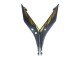 2019-2021 Glod Black Carbon Fiber Yamaha YZF R3/R25 Motorcycle Fairings
