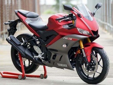 2019-2021 Red Grey Yamaha YZF R3/R25 Motorcycle Fairings