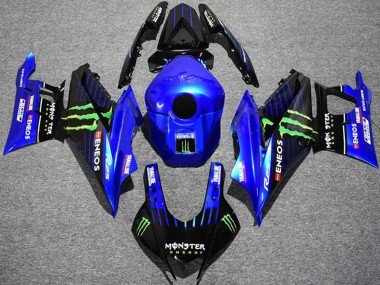 2019-2021 Blue Black Green ENEOS Yamalube Monster Yamaha YZF R3/R25 Motorcycle Fairings