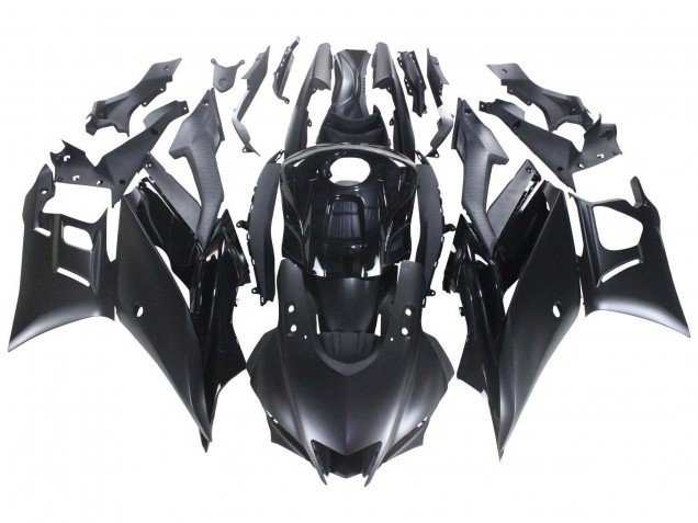 2019-2021 Matte Black Yamaha YZF R3/R25 Motorcycle Fairings