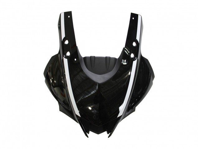 2019-2021 Glossy Black White Yamaha YZF R3/R25 Motorcycle Fairings