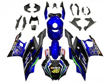 2019-2021 Blue White Green Black ENEOS 46 Yamaha YZF R3/R25 Motorcycle Fairings