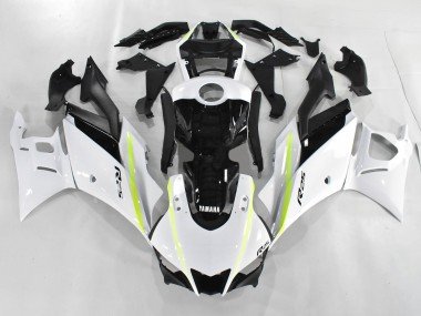 2019-2021 White Green Black Yamaha YZF R3/R25 Motorcycle Fairings