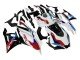 2019-2021 White Blue Red Glossy Black Yamaha YZF R3/R25 Motorcycle Fairings