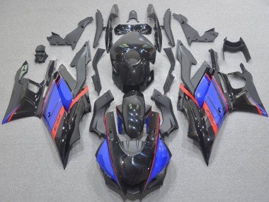 2022-2024 Glossy Black Blue Red Yamaha YZF R3/R25 Motorcycle Fairings