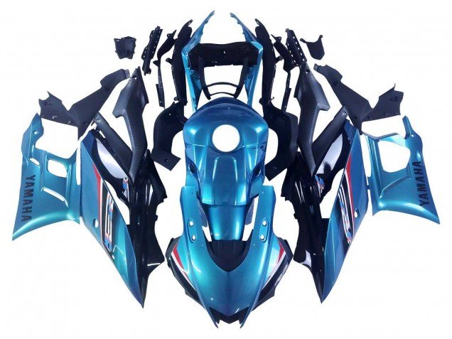 2022-2024 Blue White Red Black Yamaha YZF R3/R25 Motorcycle Fairing