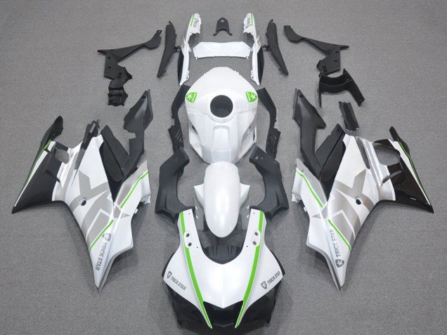 2022-2024 White Green Silver Black Yamaha YZF R3/R25 Motorcycle Fairings