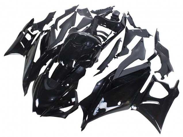 2022-2024 Glossy Black Yamaha YZF R3/R25 Motorcycle Fairing