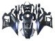 2022-2024 Marble Black Silver Blue Forged Carbon Fiber Style Yamaha YZF R3/R25 Motorcycle Fairings