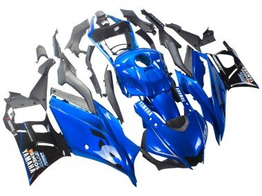 2022-2024 Blue Black ENEOS Yamaha YZF R3/R25 Motorcycle Fairings