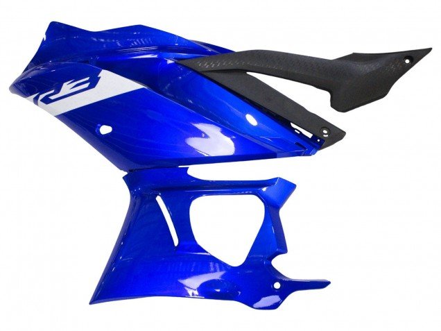 2022-2024 Blue White Matte Black Yamaha YZF R3/R25 Motorcycle Fairings