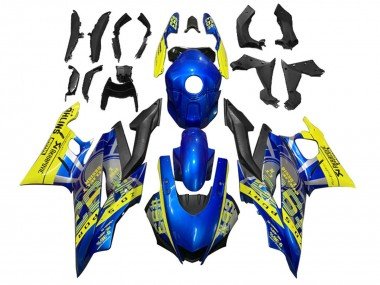 2022-2024 Yellow Blue Matte Black 93 Yamaha YZF R3/R25 Motorcycle Fairings