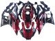 2022-2024 Red White Glossy Black Yamaha YZF R3/R25 Motorcycle Fairing