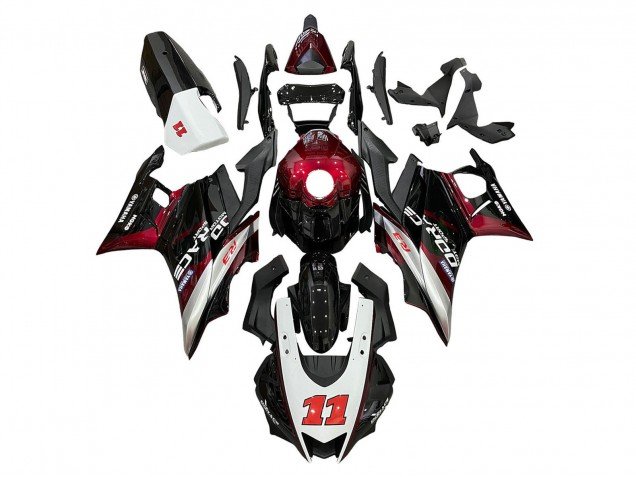 2022-2024 Red Silver Black 11 Yamaha YZF R3/R25 Motorcycle Fairings
