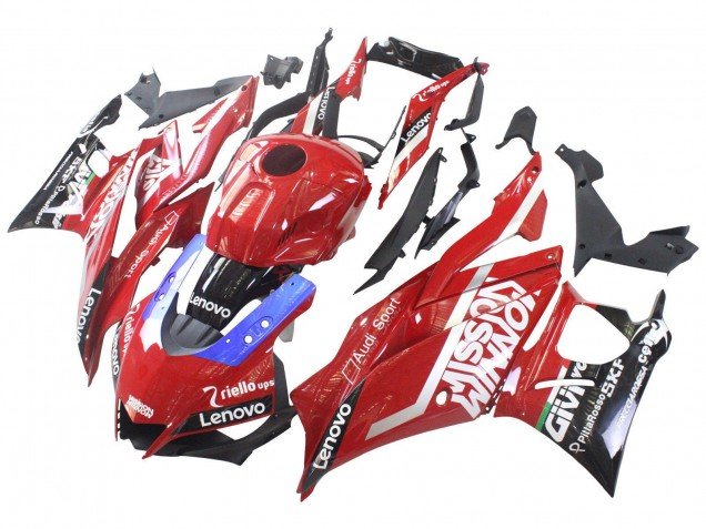 2022-2024 Red Blue Black Lenovo Valsir Yamaha YZF R3/R25 Motorcycle Fairings