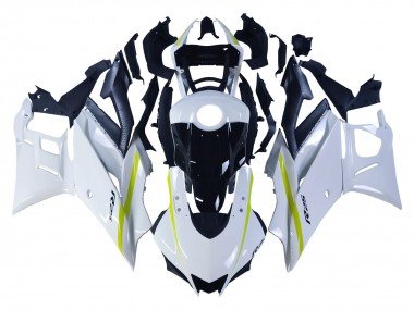 2022-2024 White Yellow Black Yamaha YZF R3/R25 Motorcycle Fairings