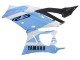 2022-2024 White Light Blue Yamaha YZF R3/R25 Motorcycle Fairings