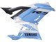 2022-2024 White Light Blue Yamaha YZF R3/R25 Motorcycle Fairings