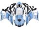 2022-2024 White Light Blue Yamaha YZF R3/R25 Motorcycle Fairings