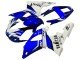 1998-1999 White Blue Black Yamaha YZF 1000 R1 Motorcycle Fairings