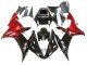 2002-2003 Glossy Black Red Flame Yamaha YZF 1000 R1 Motorcycle Fairings