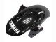 2004-2006 Glossy Black Red Flame Yamaha YZF 1000 R1 Motorcycle Fairings