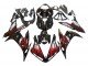 2004-2006 Glossy Black Red Flame Yamaha YZF 1000 R1 Motorcycle Fairings